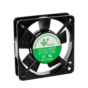 Laser Power Exhaust AC Axial Cooling Fan 110mm High Airflow IP55 Waterproof Dustproof 110/120V-220/240V 28/32dBA Quiet