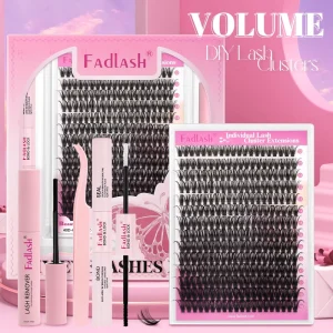 Lash Clusters 10D-100D DIY Mixed C-Type 0.05mm 10-20mm Thick Fan-Shaped False Eyelashes