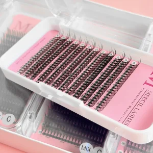 Lash Extensions 3D Premade Volume Fans W Lashes Comfortable Korean PBT Fiber Sparkle Anime Spire Eyelash