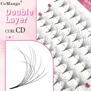 Lashes Double-layer Premade Volume Fluffy Fans 6D Cashmere Promade Fans Lash Extensions