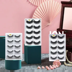 Lashes with Custom logo 3d Fan Full Strip Eyelashes Vendor 25mm Eyelash Extension Manufacturer
