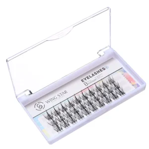 Latest Cluster Eyelashes Three Step Easy to Apply Lashes Fan Lash Clusters Single Cluster Eyelashes From Eyelash Factory