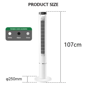 Latest Source Factory OEM Customized High Quality Smart Electric Air Tower Fan