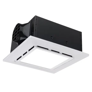 Light 190 CFM Silent Exhaust Fan with 6500K 12W LED Light Bathroom Ventilation Fan with Lights 13″ Exhaust Fan