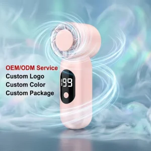 Limited Stock Commercial Outdoor Cooling Handheld Fan Fan Rechargeable Green Custom Fan