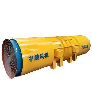 Long Distance of Tunnel Construction Forced Draft Fan Frequency Conversion Speed Regulation Low Noise High Pressure