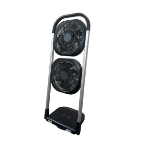 Long Lasting Digital Electric Adjustable Pedestal Tower Fan Plastic Construction for Home Outdoor Use Oscillating Air