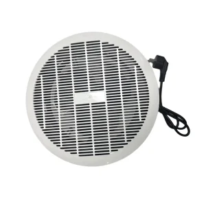 Long Life ABS Ventilation Fan Round Shape Ceiling Mounted Exhaust Fan for Home