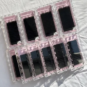 Loose Bottom 0.03 0.05 J B CC Mega Volume Classic Wispy Eyelash Extension Matte Mink Easy Fan Soft Velvet Cashmere Eyelash Tray