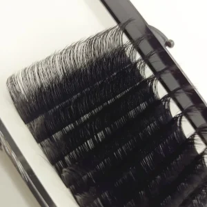Loose Bottom Easy Fanned 0.03 0.05 0.07 0.15 mm C Soft Matte Black Mix Lashes Fluffy Cashmere Eyelash Extensions