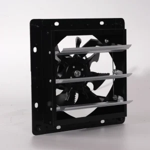 Louvered Ventilation Exhaust Fan Industrial Fan Wall Mounted Axial Fan Cast Iron 220 240V Chicken Coop Equipment