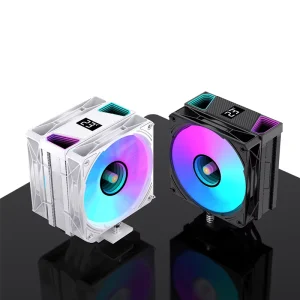 Lovingcool New Gaming PC Air Cooler 6 Copper Pipe CPU Cooler Aluminium Heat Sink with 120mm RGB Fan Air Radiator Fans Cooling