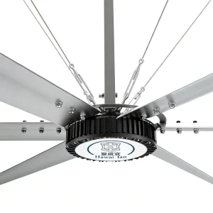 Low Cost High Performance 16 to 24 Foot HVLS Large Ceiling Fans PMSM Energy Saving Motor Industrial Commercial Giant Fans