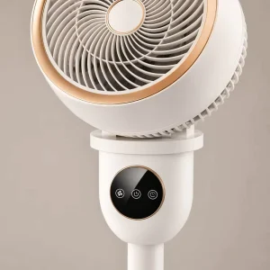 Low MOQ Durable 90 Degree Tilting Mechanical Remote Control App Controlled Plastic Table Smart Fan Hook Hanging