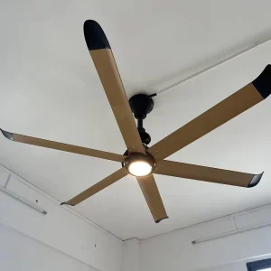Low Noise 1.5-3m Industrial HVLS Fan Easy Installation Stable Air Cooler 6 Aluminium Blades Commercial Fan