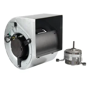 Low Noise 115V 60Hz AC Motor 1100RPM 180W Air Cooler Centrifugal Blower Fan Galvanized Plate Blades Impeller OEM