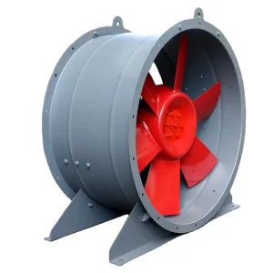 Low Noise Carbon Steel Mixed Flow Industrial Fan for High Rise Building Air Ventilation