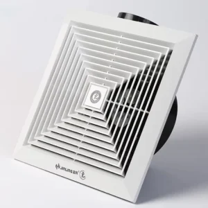 Low Noise Ceiling Mount Ventilation Exhaust Fan with Plastic Blades ODM OEM Customizable High Quality