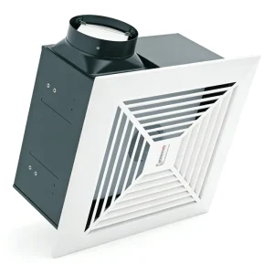Low Noise Ceiling Mounted Duct Exhaust Fan Energy Saving Ventilator for Home Use