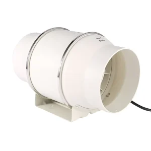 Low Noise Grow Tent Exhaust Fan 4″ 6″ 8″ 10″ 12″ Duct Fan with External Rotor Motor Plastic Blades ODM OEM Customizable