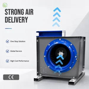 Low Noise Industrial Blower Duct Fan Powerful Kitchen Smoke Exhaust Fan ODM OEM