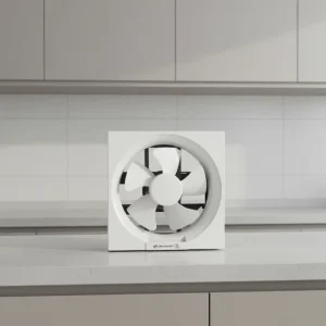 Low Noise Silent 8 Inch 32W Square Wall Mounted Household Bathroom Bedroom Ventilation Grill Exhaust Fan