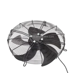 Low Noise Stainless Steel 500 External Rotor Axial Flow Industrial Exhaust Fan 20 Diameter App Control Ball Bearing