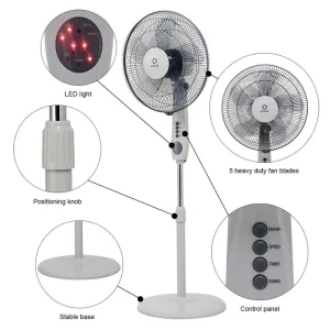 Low Power Office Custom Made Motor Umbrellas Standing Floor Fan Motor Portable Fan