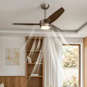 Luxurious Modern Designer Decorative Reverse Function Remote Control Energy Saving ABS Blade Motor Led Ceiling Fans