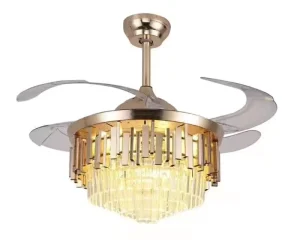 Luxury Modern Ceiling Fan with LED Lamp