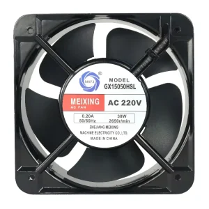 MEIXING GX15050 150*150*50mm 220V AC Double Bearing Pentalobar Leaf Industrial Axial Flow Exhaust Cooling Ac Axial Fans