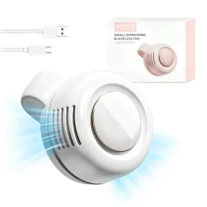 MF 019 New Clip Fan Small Clip on Fan 900mAh 3 Gears Brushless Motor Micro USB Charging 360 Rotatable Portable USB Rechargeable