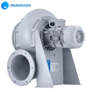 MPCF 200 F2T FL Corrosion Resistant Radial Fan Blower PP Plastic Duct Mount with Flange