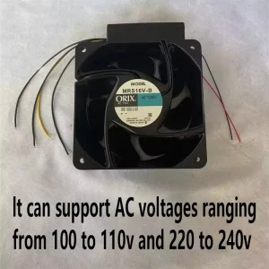 MRS16V B 40W AC100V 0.47A 160X160X55 Inverter Fan with High Rpm Axial Cooling Fan