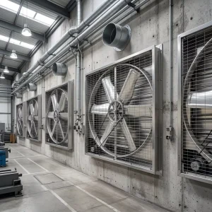 MX 1380# 1380*1380*350mm 50 Inch Blade 304 Stainless Steel Ventilation Fans