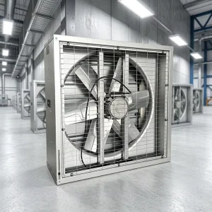 MX D1000 1000x1000x400mm Wall Mounted Direct Driven Industrial Ventilation Exhaust Fan