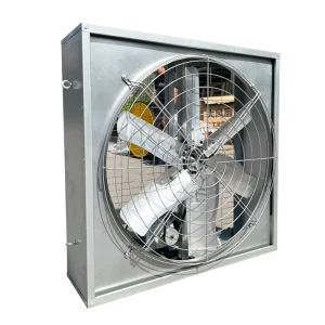 MX H1000 Greenhouse Electric Blowers Ventilation Fan Industrial Hanging Smoke Extractor with Hook Belt Drive