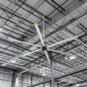 MX KP3600 3.6m Aluminum Alloy Big Industrial Fan Large Ceiling HVLS Hanging Fan for Warehouse with Control Box