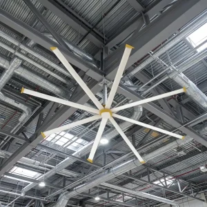 MX KP7300 7.3m Aluminum Alloy Large HVLS Commercial Ceiling Fan