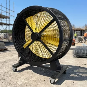 MX S100 G 1000*460*1000mm Portable Industrial Fan Ceiling Hanging Strong Wind Ventilation Drum Fans