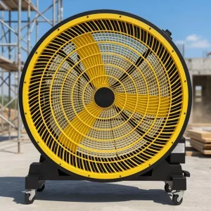 MX S100 Size 1000*1120*460mm Industrial Floor Standing Mobile Ventilation Fans Portable Drum Fan