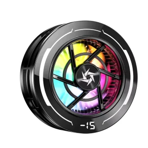 Magnetic Refrigerable Round Phone Cooler Fan Cx16 Mobile Fan Cooling Phone Cooler