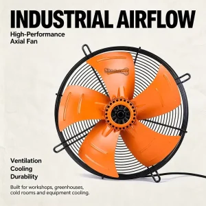 Manufacturer 380V 250mm 300mm 350mm 400mm 500mm HVAC Cold Storage Outdoor Unit Condenser Axial Flow Fans Axial Fans