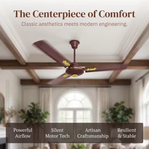 Manufacturer 56 Inch Electric Ceiling Fan Metal Ceiling Fan Without Light