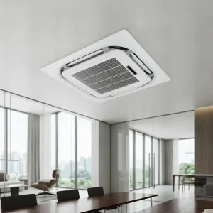 Manufacturer Ceiling Type FCU Fan Coil Unit Water Based AC Embedded Four-way UNITS Cassette Fan Coil Unit