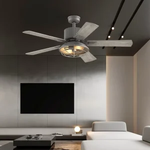 Manufacturer Low Noise Remote Control Fan Ceiling Ac Ceiling Fans With Led Light