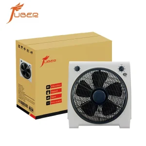 Manufacturer Portable Grey Electric Super Strong Wind Outdoor Plastic AC Motor Bladeless Remote Control Cooling BOX Fan for Home