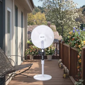 Manufacturer Strong Wind Detachable Base 18 Inch Industrial Pedestal Fan for Cars with Low Noise Plastic Blades and 3 Speed Settings
