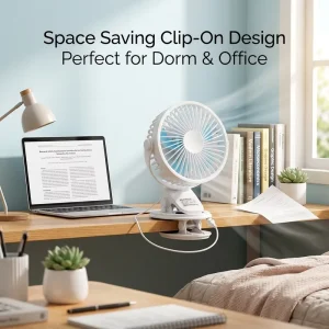 Manufacturer’s Hot Selling Portable Small Fan Rechargeable Handheld Fan Desktop Vertical Fan