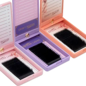 Matte Eyelashes Individual Eyelash Lash Extensions Cashmere Volume Lashes Tray Easy Fan Lash Extensions